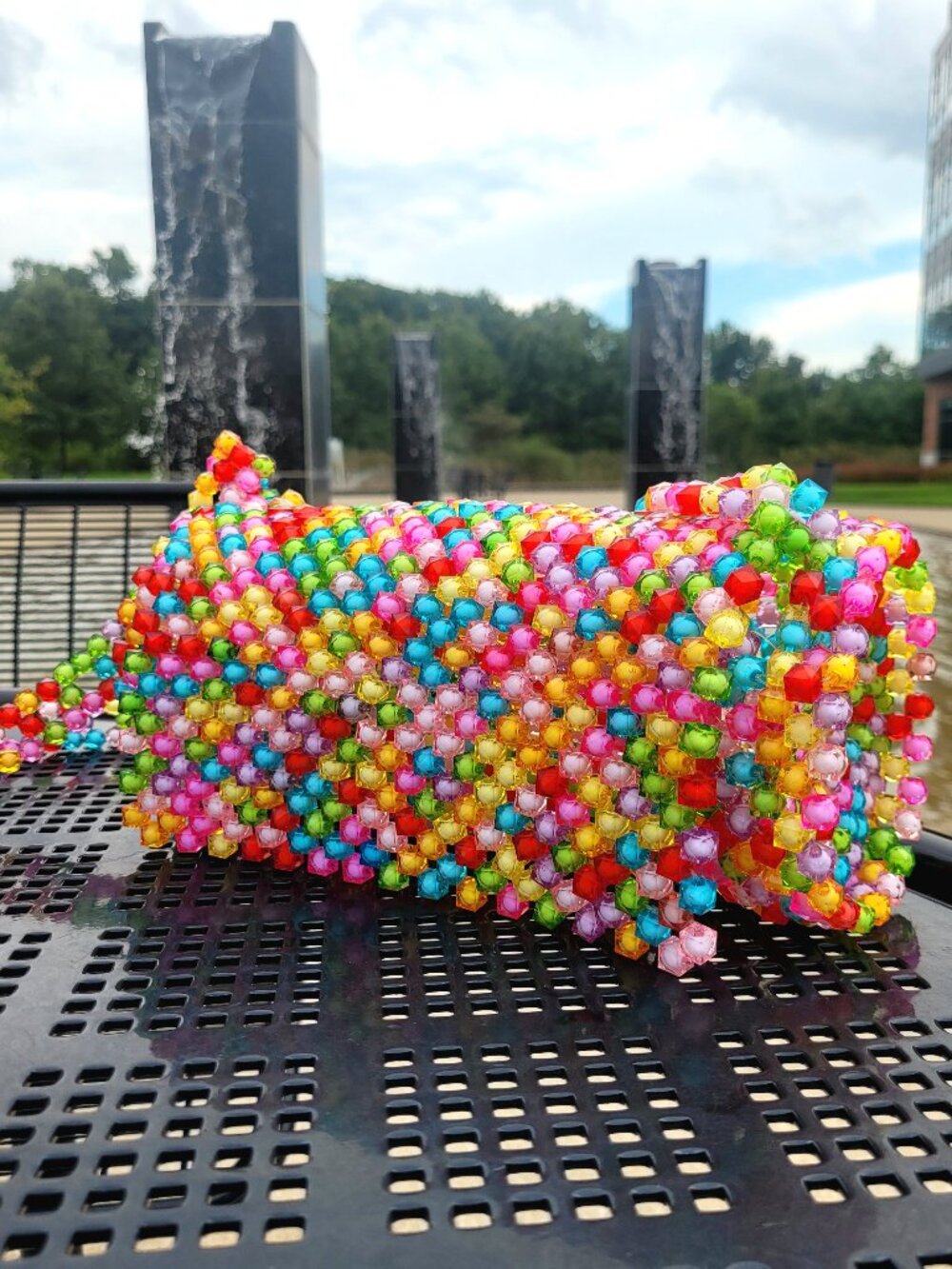 Handmade Beaded Bag